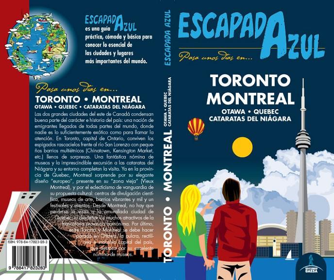 TORONTO Y MONTREAL ESCAPADA | 9788417823283 | CABRERA, DANIEL / GARCIA, JESUS