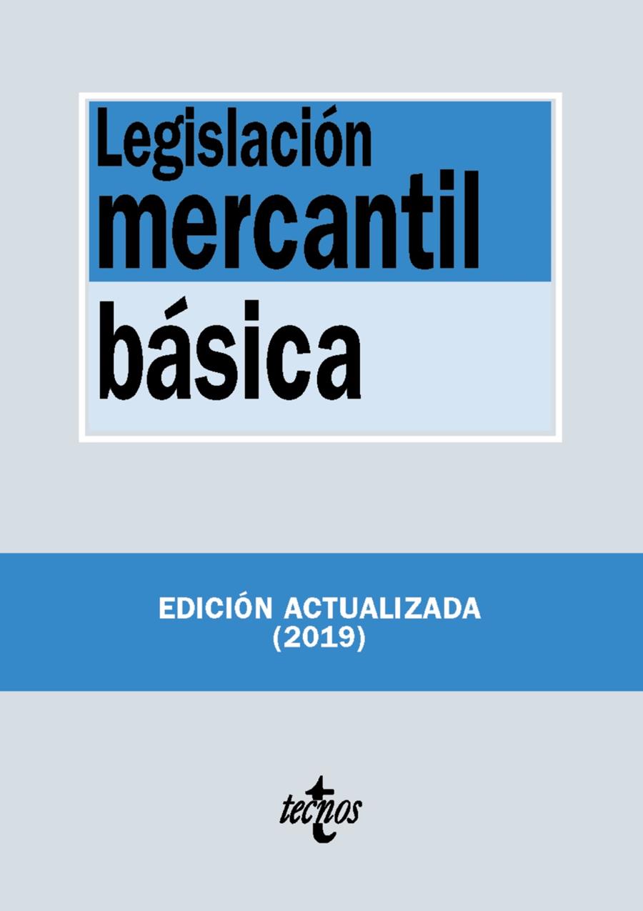 LEGISLACION MERCANTIL BASICA | 9788430977666 | EDITORIAL TECNOS