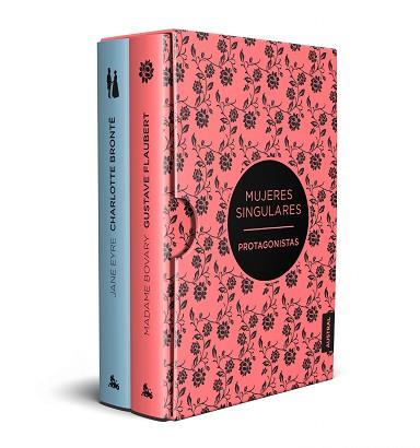 ESTUCHE MUJERES SINGULARES  PROTAGONISTAS | 9788408197768 | BRONTË, CHARLOTTE / FLAUBERT, GUSTAVE