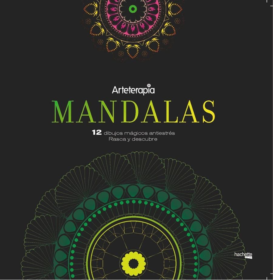 ARTETERAPIA MANDALAS 12 DIBUJOS MAGICOS RASCA Y DESCUBRE | 9788417240455