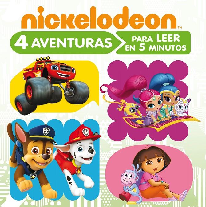 4 AVENTURAS NICKELODEON PARA LEER EN 5 MINUTOS | 9788448849085