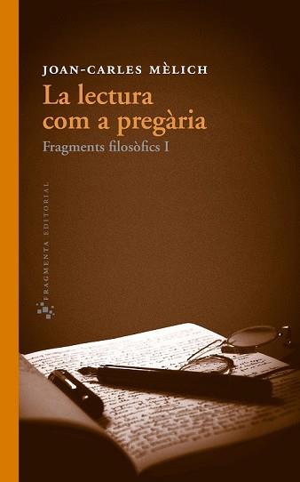 LECTURA COM A PREGARIA, LA  | 9788415518051 | MELICH, JOAN-CARLES