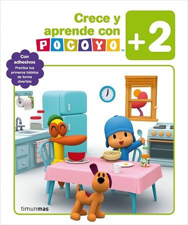 CRECE Y APRENDE CON POCOYO +2 | 9788408141587