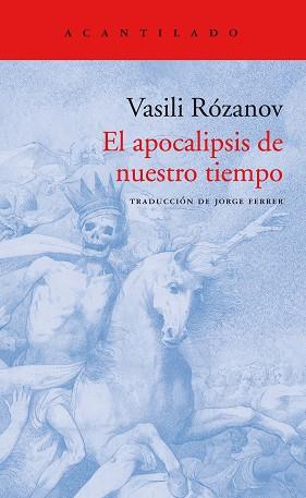 APOCALIPSIS DE NUESTRO TIEMPO, EL  | 9788416748525 | ROZANOV, VASILI