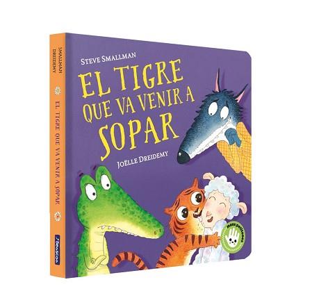 TIGRE QUE VA VENIR A SOPAR, EL (L'OVELLETA QUE VA VENIR A SOPAR. MANS PETITONES) | 9788448859657 | SMALLMAN, STEVE/DREIDEMY, JOELLE