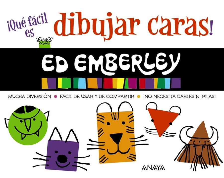 QUE FACIL ES DIBUJAR CARAS | 9788469833834 | EMBERLEY, ED