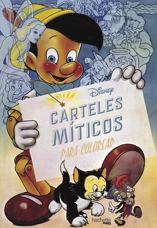 DISNEY CARTELES MITICOS PARA COLOREAR | 9788416857241 | HACHETTE HEROES