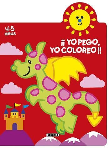 YO PEGO, YO COLOREO! 4-5 AÑOS | 9788467780666 | BUSQUETS, JORDI