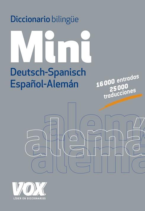 DICC. MINI ESPAÑOL ALEMAN / DEUTSCH SPANISCH | 9788499741697