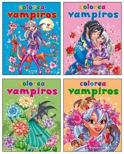 COLOREA VAMPIROS (4 TITULOS) | 9788467702071