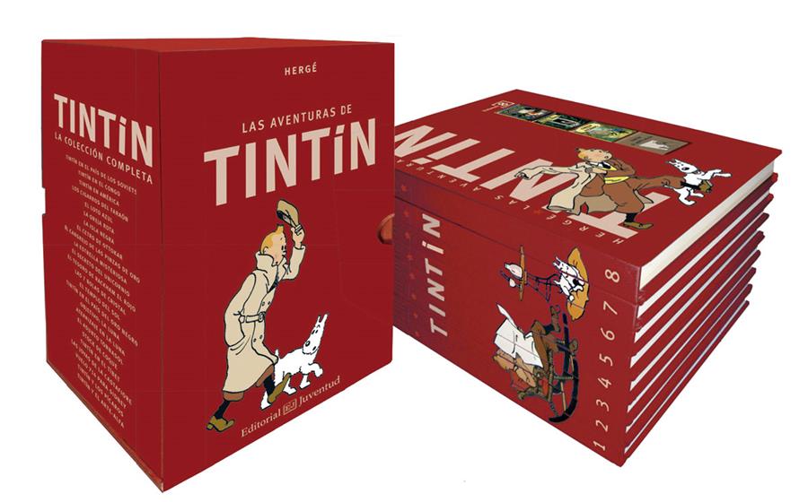 TINTIN BOX. LA COLECCION COMPLETA | 9788426144508 | HERGE