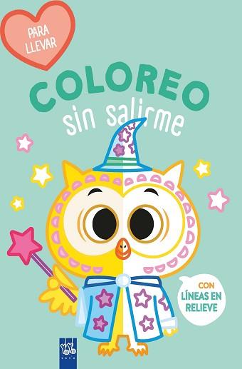 COLOREO SIN SALIRME-PARA LLEVAR  BUHO | 9788408264095 | YOYO