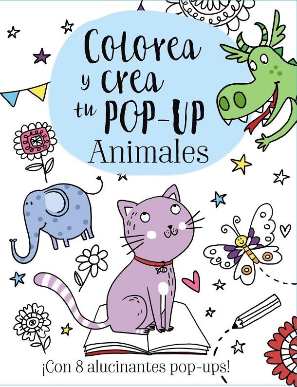 COLOREA Y CREA TU POP UP ANIMALES | 9788469621141 | GOLDING, ELIZABETH