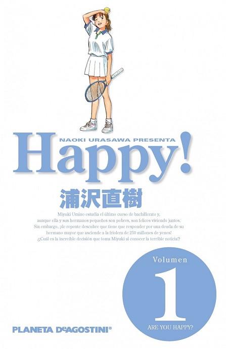 HAPPY  N 01/15 | 9788415921004 | URASAWA, NAOKI