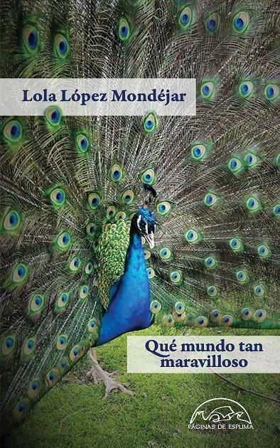 QUE MUNDO TAN MARAVILLOSO | 9788483932483 | LOPEZ MONDEJAR, LOLA