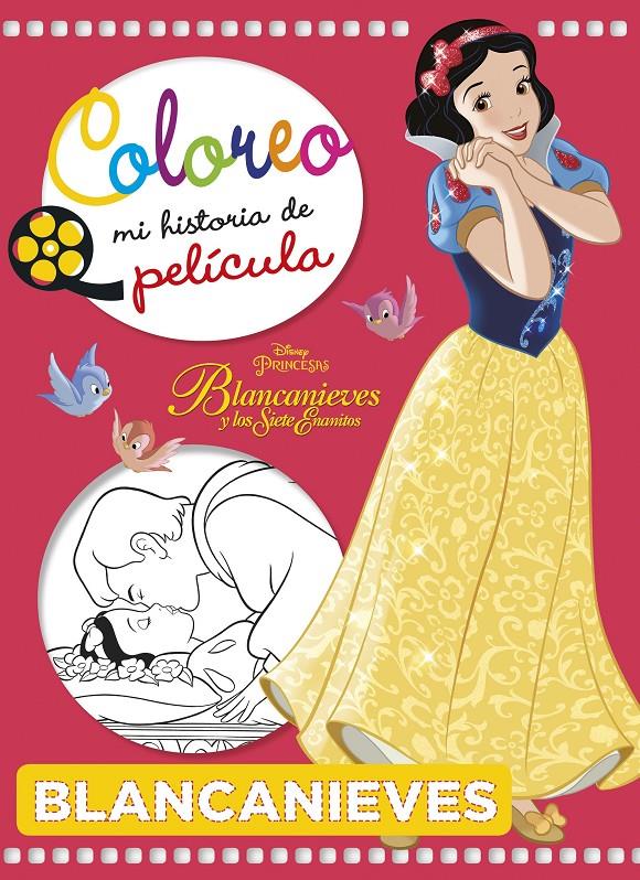 BLANCANIEVES Y LOS SIETE ENANITOS COLOREO MI HISTORIA DE PELICULA | 9788416917662 | DISNEY