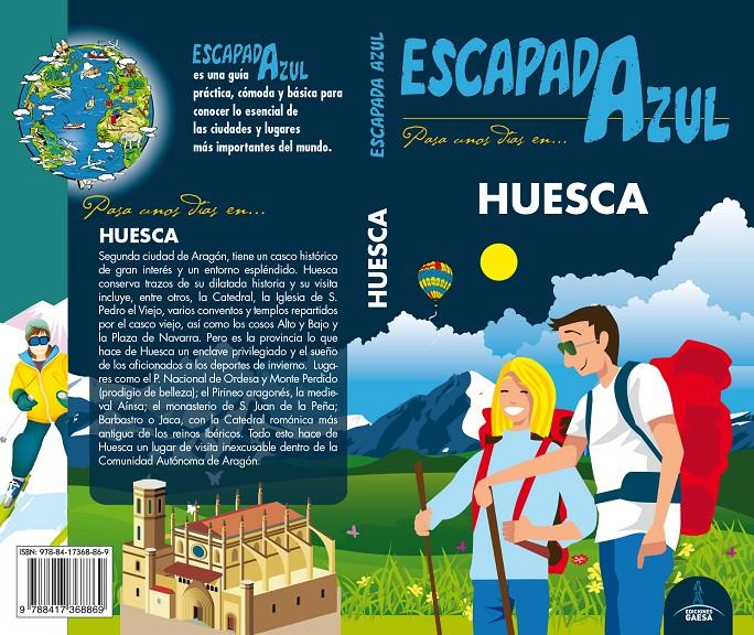 HUESCA ESCAPADA AZUL  | 9788417368869 | LEDRADO, PALOMA