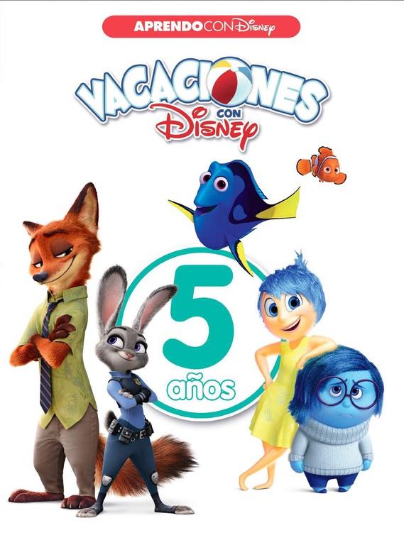 VACACIONES CON DISNEY 5 AÑOS (APRENDO CON DISNEY) | 9788416548491 | DISNEY