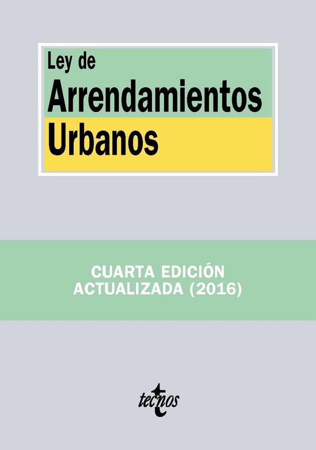 LEY DE ARRENDAMIENTOS URBANOS | 9788430970308