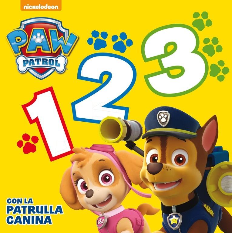 1 2 3 CON LA PATRULLA CANINA (PAW PATROL - PATRULLA CANINA. TODO CARTÓN) | 9788448844233 | NICKELODEON