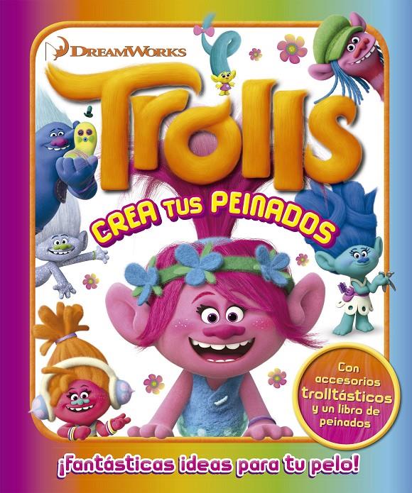 TROLLS  CAJA METALICA  CREA TUS PEINADOS | 9788408161233