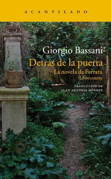 DETRAS DE LA PUERTA | 9788417346386 | BASSANI, GIORGIO