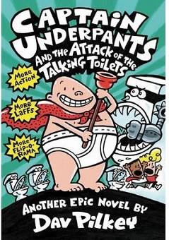 CAPTAIN UNDERPANTS AND THE ATTACK OF THE TALKING TOILETS (INGLES) | 9780590634274 | PILKEY, DAV