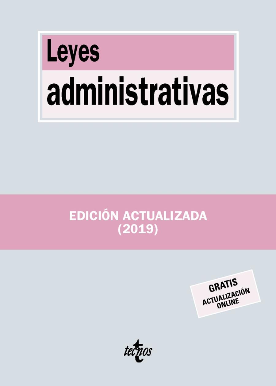 LEYES ADMINISTRATIVAS | 9788430977116 | EDITORIAL TECNOS