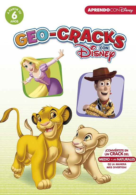 GEO-CRACKS CON DISNEY (A PARTIR DE 6 AÑOS) (CRACKS CON DISNEY) | 9788416931460