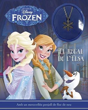 FROZEN LLIBRE AMB PENJOLL  EL REGAL DE L'ELSA | 9788416519057 | DISNEY