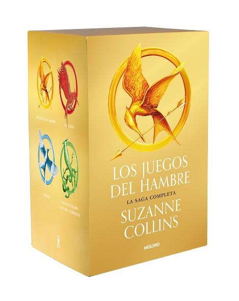 JUEGOS DEL HAMBRE, LOS (ESTUCHE CON: LOS JUEGOS DEL HAMBRE|EN LLAMAS|SINSAJO|BALA | 9788427225183 | COLLINS, SUZANNE