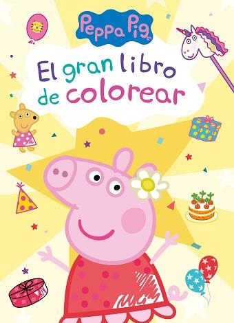 PEPPA PIG  CUADERNO DE ACTIVIDADES  EL GRAN LIBRO DE COLOREAR | 9788448866570 | HASBRO/EONE