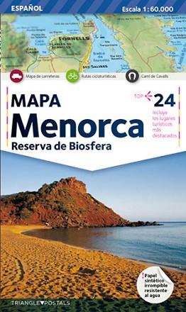 MAPA MENORCA ESPAÑOL TRIANGLE  | 9788484780762