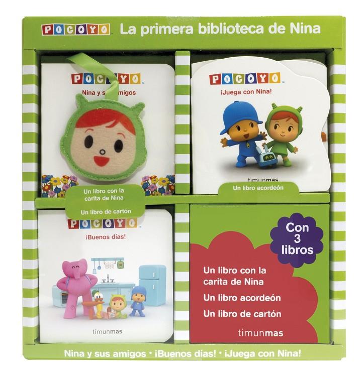 POCOYO LA PRIMERA BIBLIOTECA DE NINA | 9788408175056 | ZINKIA ENTERTAINMENT, S. A.