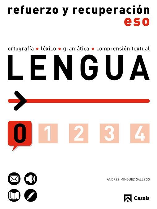 REFUERZO Y RECUPERACION DE LENGUA 0 ESO | 9788421854846 | MÍNGUEZ GALLEGO, ANDRES