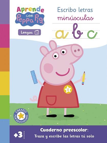 APRENDE CON PEPPA PIG - ESCRIBO LETRAS MINÚSCULAS | 9788448863623 | HASBRO, EONE