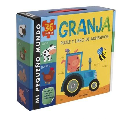 GRANJA  PUZLE Y LIBRO DE ADHESIVOS | 9788408134947 | LITTLE TIGER PRESS