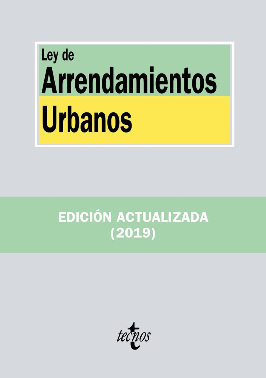 LEY DE ARRENDAMIENTOS URBANOS | 9788430976430