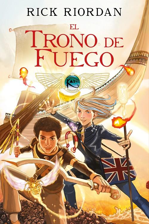 TRONO DE FUEGO (LAS CRONICAS DE LOS KANE COMIC 2), EL  | 9788417460891 | RIORDAN, RICK