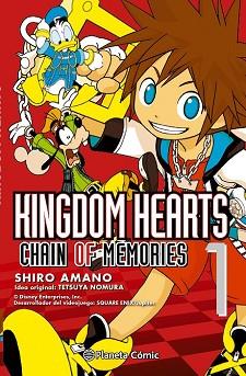 KINGDOM HEARTS CHAIN OF MEMORIES N 01/02 | 9788416244614 | AMANO, SHIRO