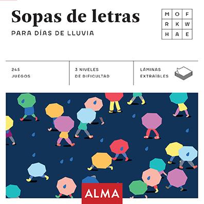 SOPA DE LETRAS PARA DIAS DE LLUVIA (CUADRADOS DE DIVERSIÓN) | 9788415618966 | ANDERS PRODUCCIONES